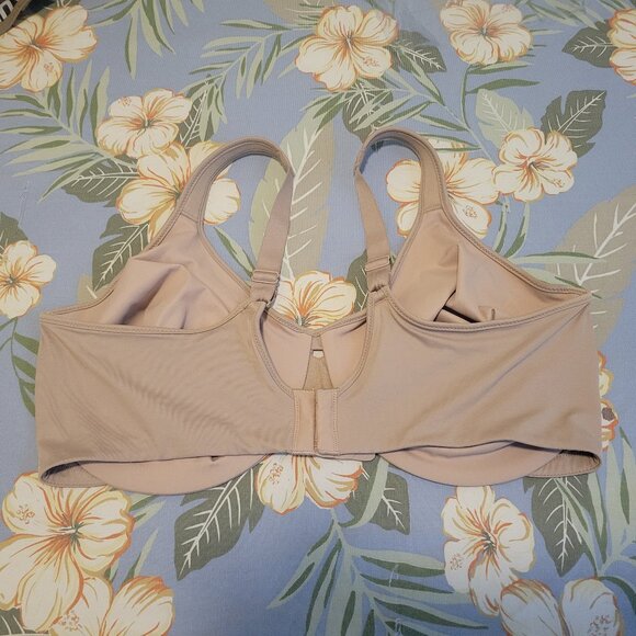 Olga Women's Butterfly Effect Minimizer Bra, Toasted Almond, 42DD, 35912 - Picture 5 of 6